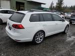 2015 Volkswagen Golf Sportwagen Tdi S White vin: 3VWCA7AU1FM513085