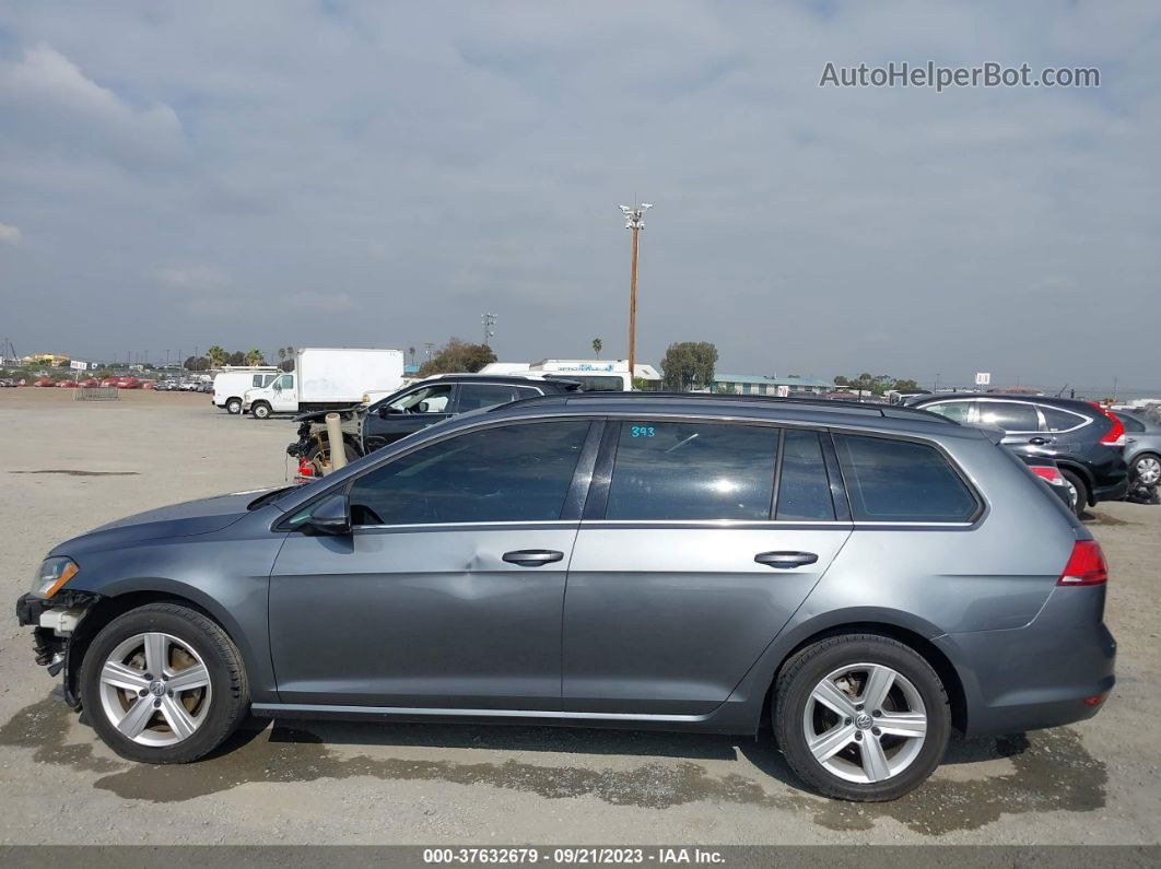 2015 Volkswagen Golf Sportwagen Tdi S Gray vin: 3VWCA7AU1FM515628