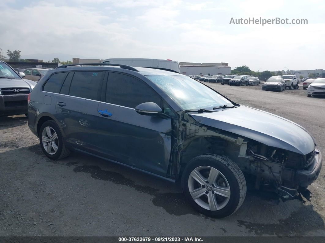 2015 Volkswagen Golf Sportwagen Tdi S Gray vin: 3VWCA7AU1FM515628