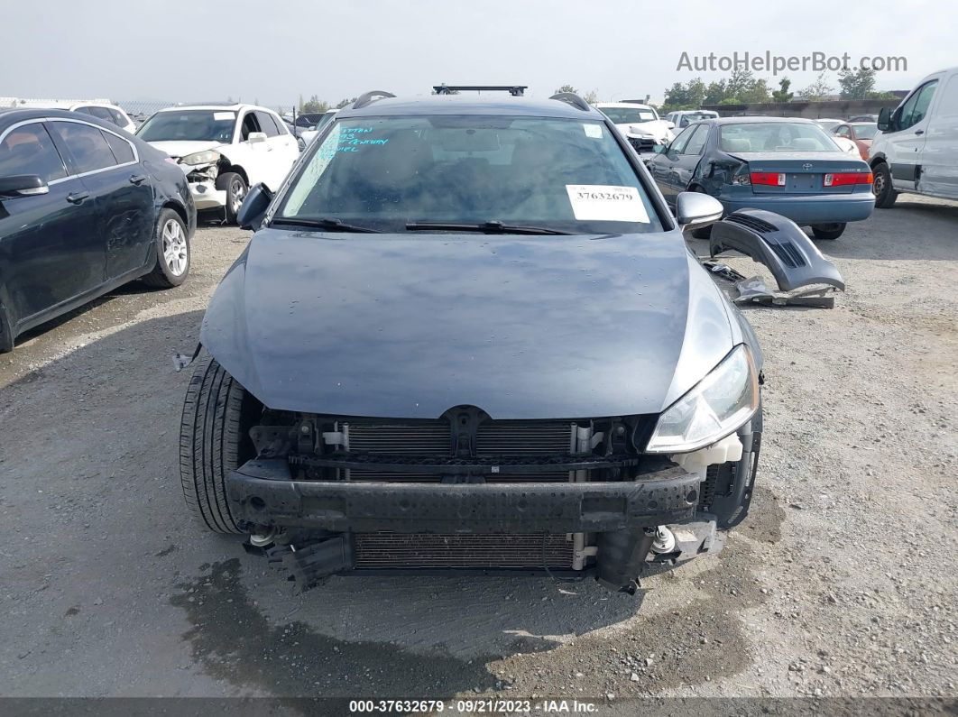 2015 Volkswagen Golf Sportwagen Tdi S Gray vin: 3VWCA7AU1FM515628