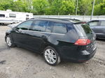 2015 Volkswagen Golf Sportwagen Tdi S Black vin: 3VWCA7AU2FM504654