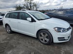 2015 Volkswagen Golf Sportwagen Tdi S White vin: 3VWCA7AU2FM507490