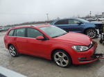 2015 Volkswagen Golf Sportwagen Tdi S Red vin: 3VWCA7AU3FM505246