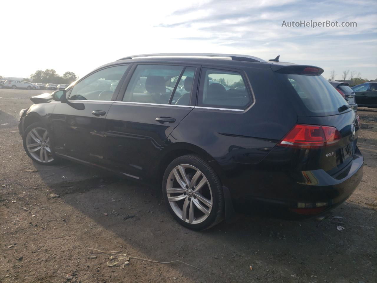 2015 Volkswagen Golf Sportwagen Tdi S Black vin: 3VWCA7AU5FM519715