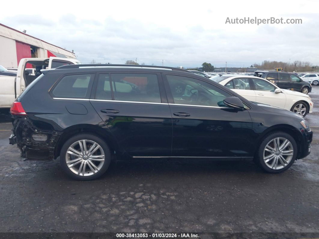 2015 Volkswagen Golf Sportwagen Tdi S 4-door/tdi Se 4-door/tdi Sel 4-door Black vin: 3VWCA7AU5FMS18121