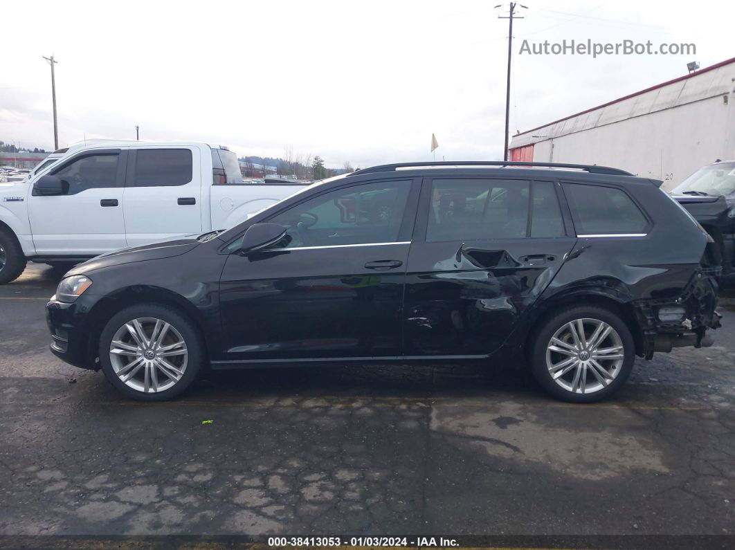 2015 Volkswagen Golf Sportwagen Tdi S 4-door/tdi Se 4-door/tdi Sel 4-door Black vin: 3VWCA7AU5FMS18121