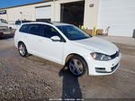 2015 Volkswagen Golf Sportwagen Tdi S 4-door Белый vin: 3VWCA7AU9FM501881