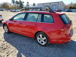 2015 Volkswagen Golf Sportwagen Tdi S Red vin: 3VWCA7AUXFM505101