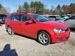 2015 Volkswagen Golf Sportwagen Tdi S Red vin: 3VWCA7AUXFM505101