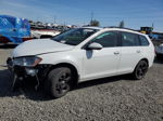 2015 Volkswagen Golf Sportwagen Tdi S White vin: 3VWCA7AUXFM518074