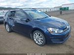 2015 Volkswagen Golf Sportwagen Tdi S 4-door Dark Blue vin: 3VWCA7AUXFM519628