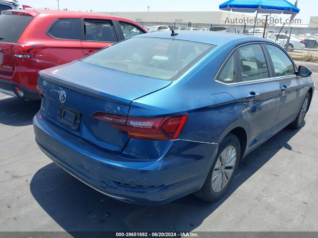 2019 Volkswagen Jetta 1.4t R-line/1.4t S/1.4t Se Синий vin: 3VWCB7BU0KM221787