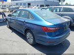 2019 Volkswagen Jetta 1.4t R-line/1.4t S/1.4t Se Blue vin: 3VWCB7BU0KM221787