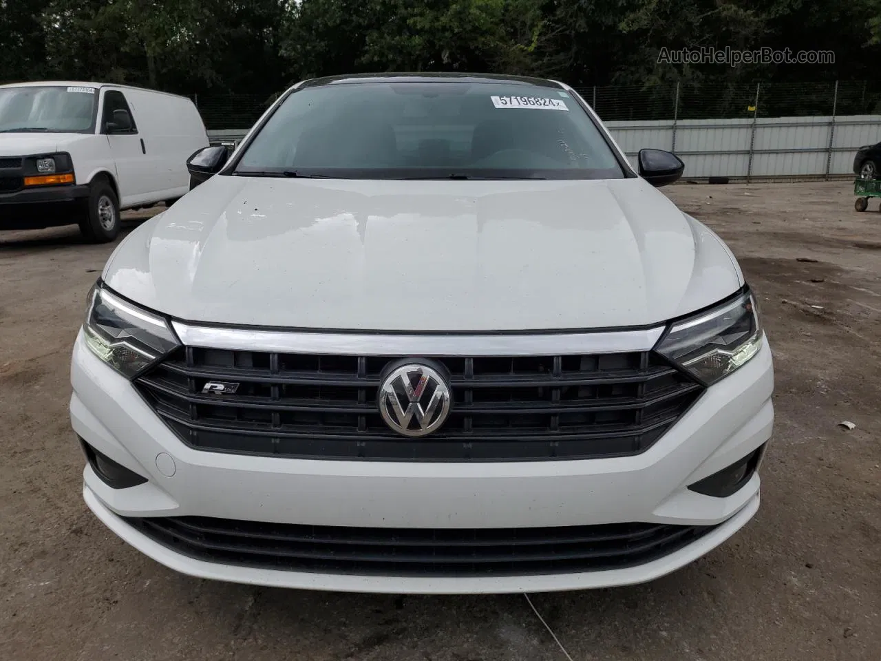 2019 Volkswagen Jetta S Белый vin: 3VWCB7BU0KM241411