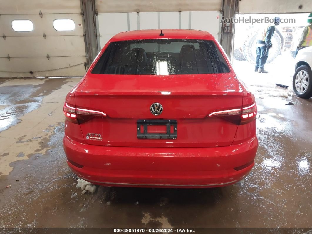 2019 Volkswagen Jetta 1.4t R-line/1.4t S/1.4t Se Red vin: 3VWCB7BU1KM158392