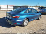 2019 Volkswagen Jetta 1.4t R-line/1.4t S/1.4t Se Blue vin: 3VWCB7BU1KM170266