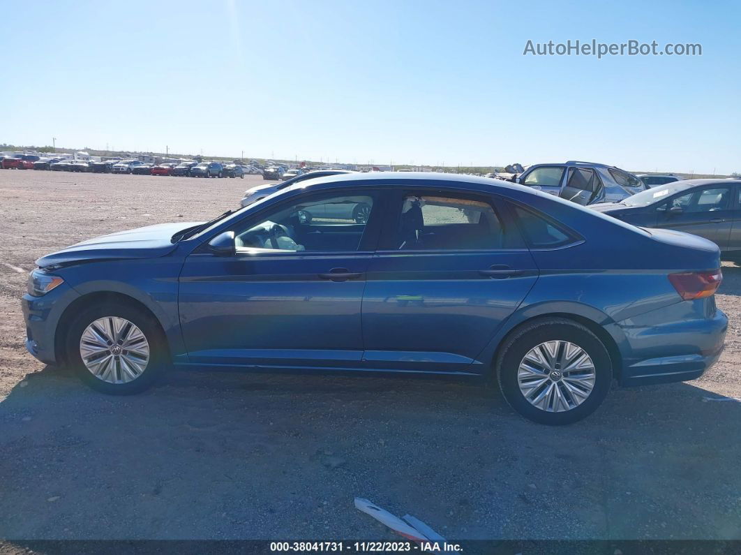 2019 Volkswagen Jetta 1.4t R-line/1.4t S/1.4t Se Blue vin: 3VWCB7BU1KM170266