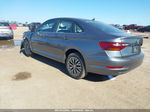 2019 Volkswagen Jetta 1.4t R-line/1.4t S/1.4t Se Gray vin: 3VWCB7BU1KM232667