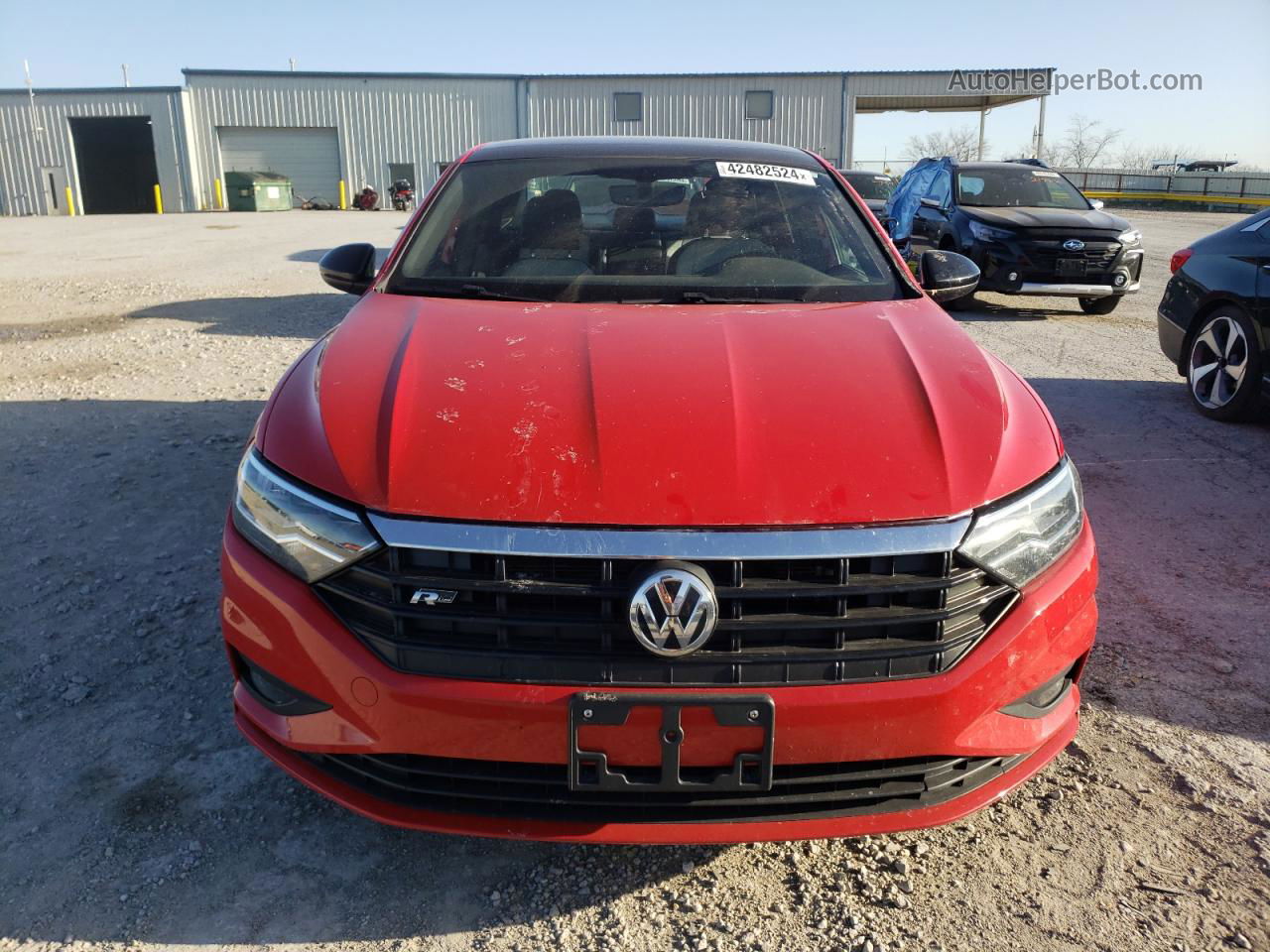 2019 Volkswagen Jetta S Красный vin: 3VWCB7BU1KM241921