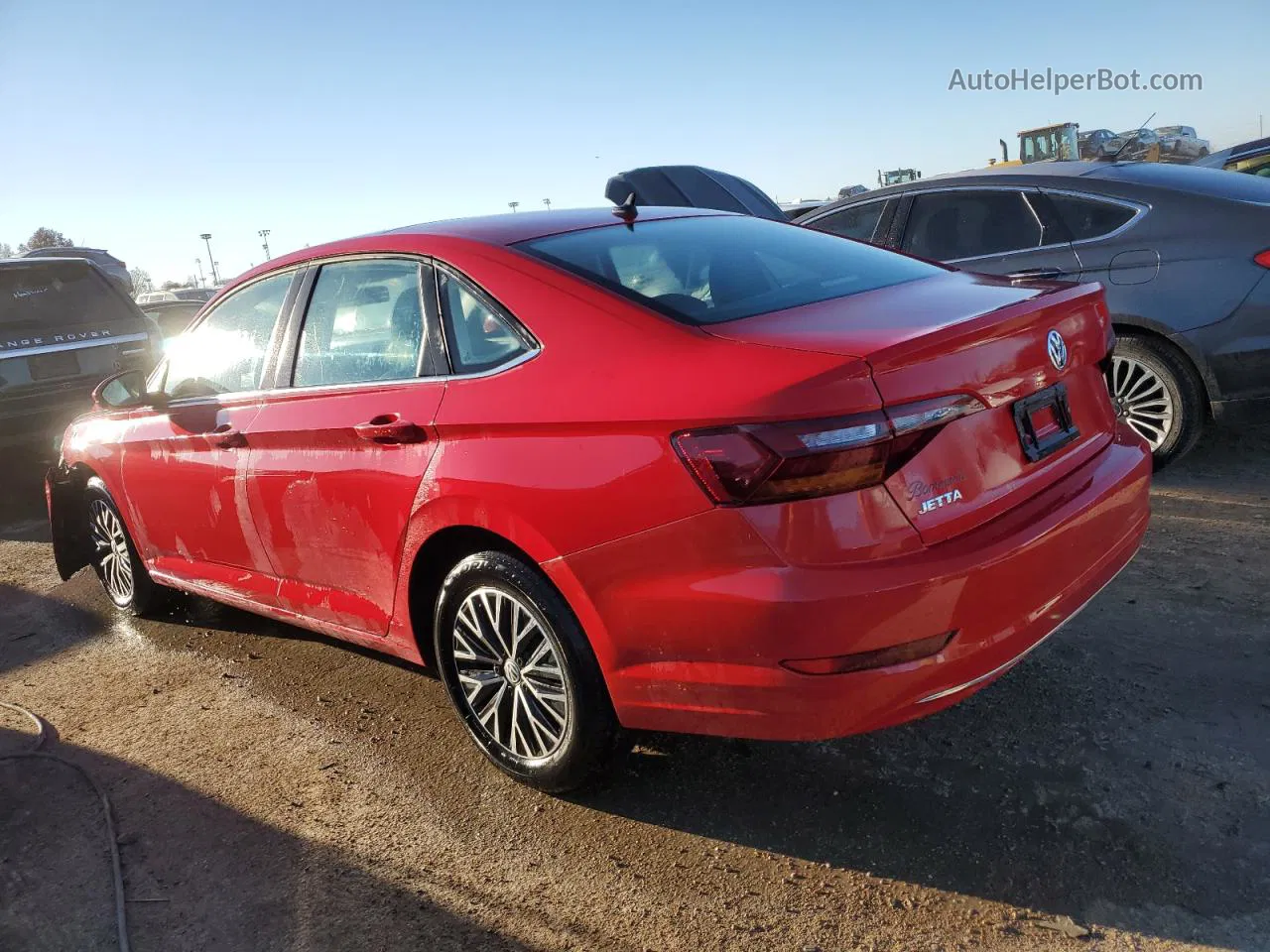 2019 Volkswagen Jetta S Red vin: 3VWCB7BU1KM252448