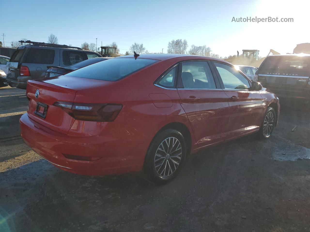 2019 Volkswagen Jetta S Red vin: 3VWCB7BU1KM252448