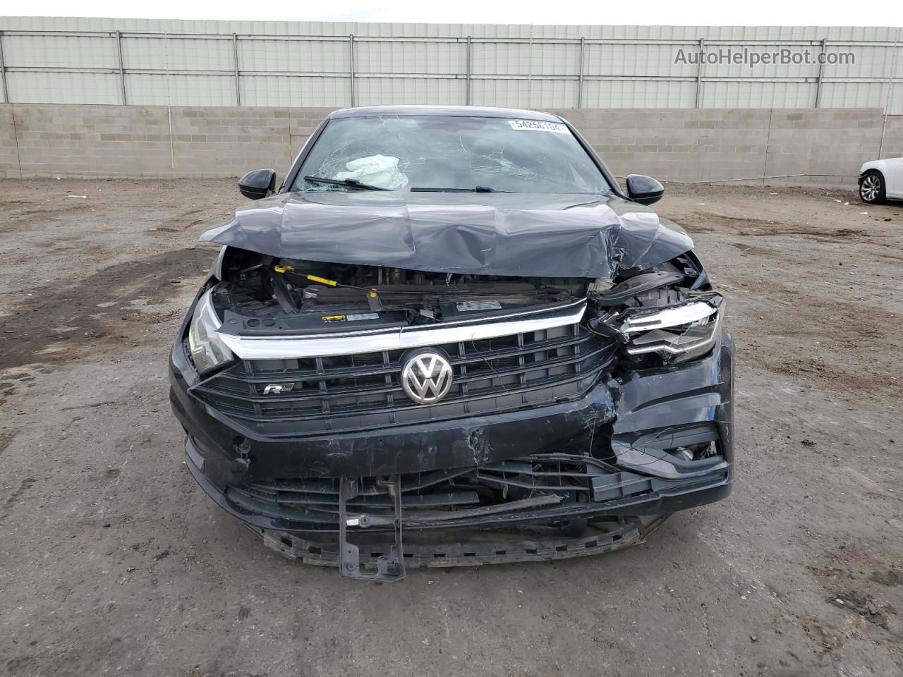 2019 Volkswagen Jetta S Black vin: 3VWCB7BU2KM273132