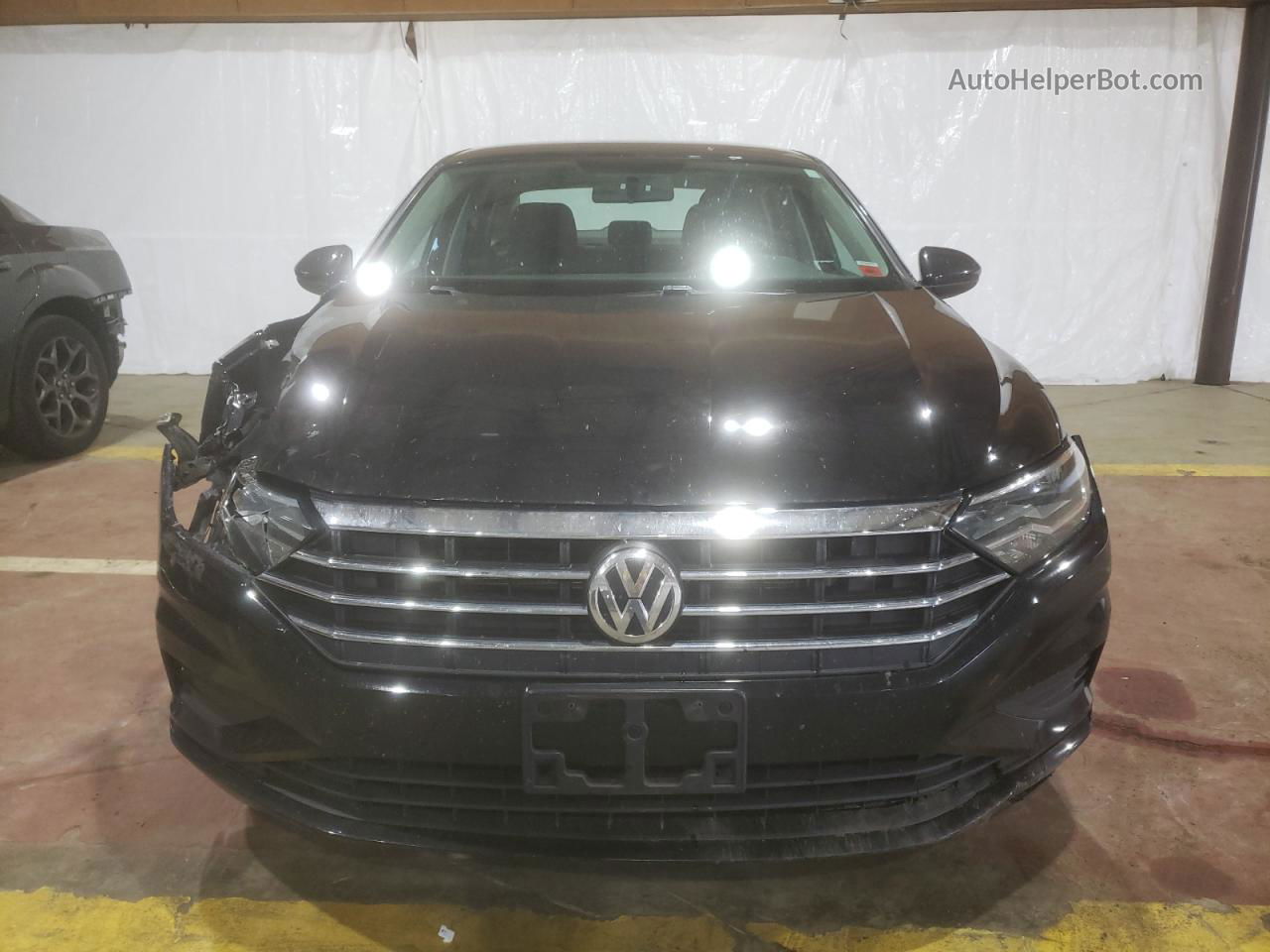 2019 Volkswagen Jetta S Черный vin: 3VWCB7BU3KM167949