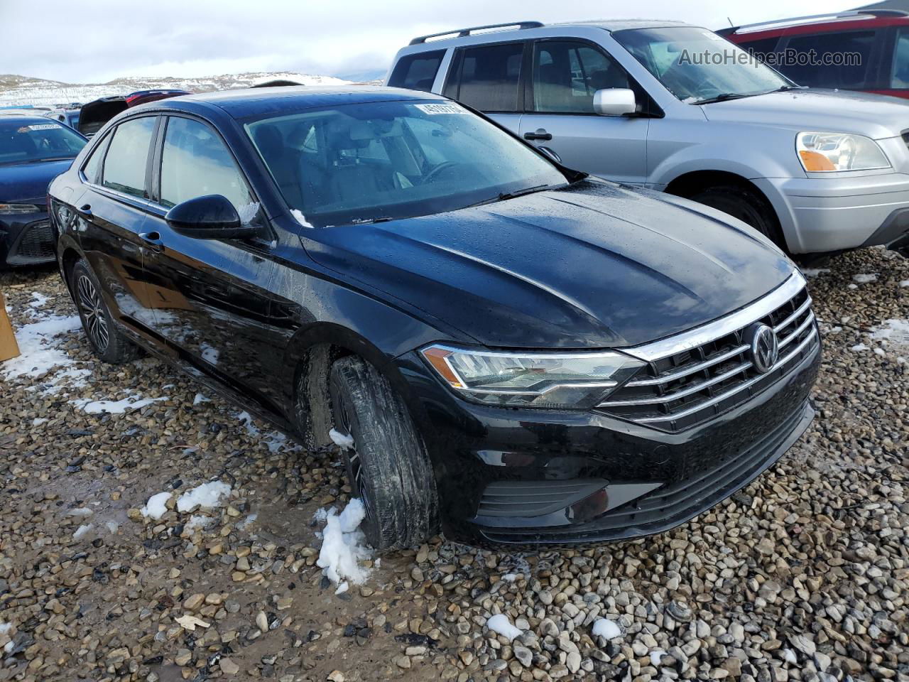 2019 Volkswagen Jetta S Black vin: 3VWCB7BU3KM196416