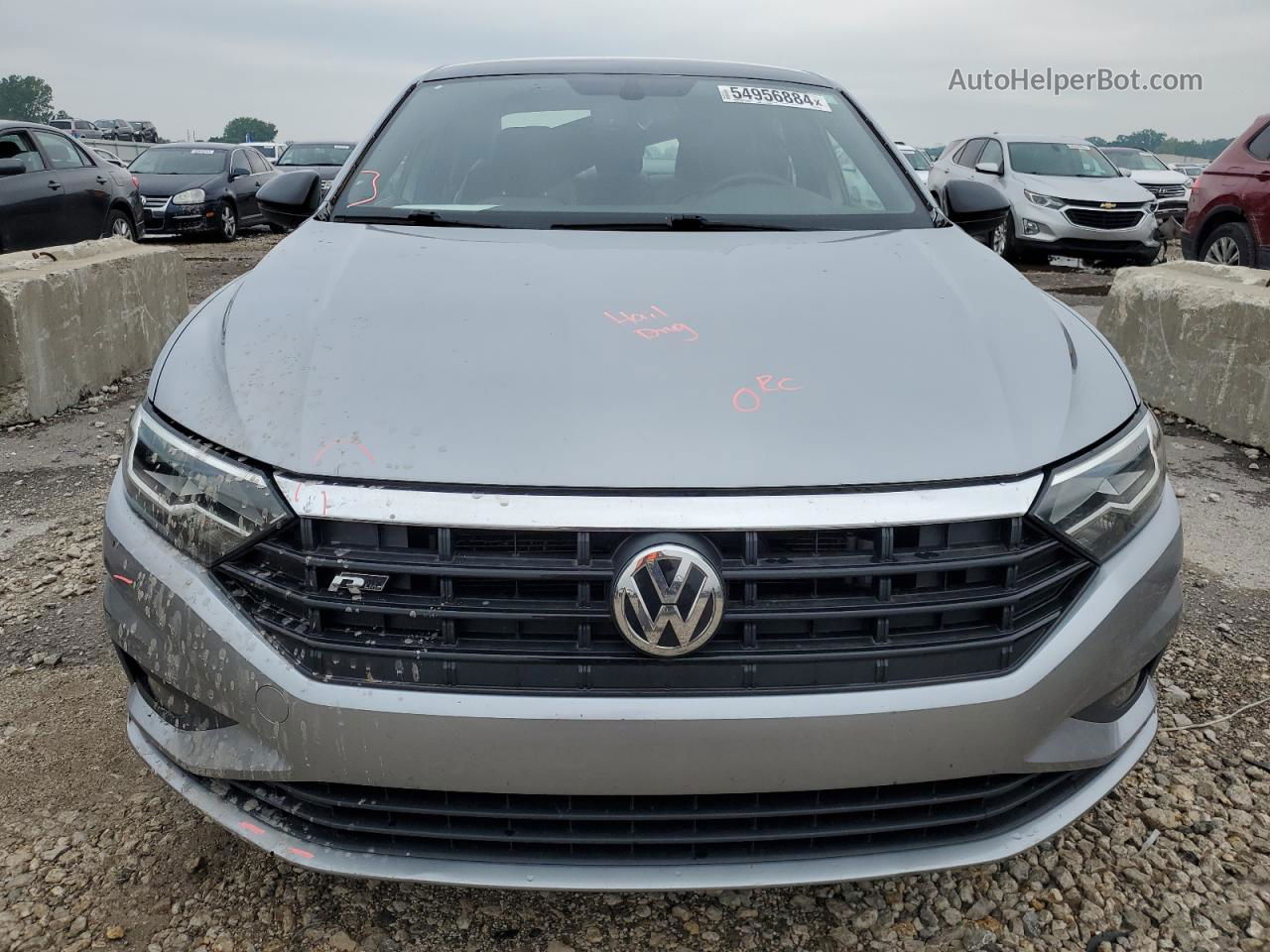 2019 Volkswagen Jetta S Blue vin: 3VWCB7BU3KM228135