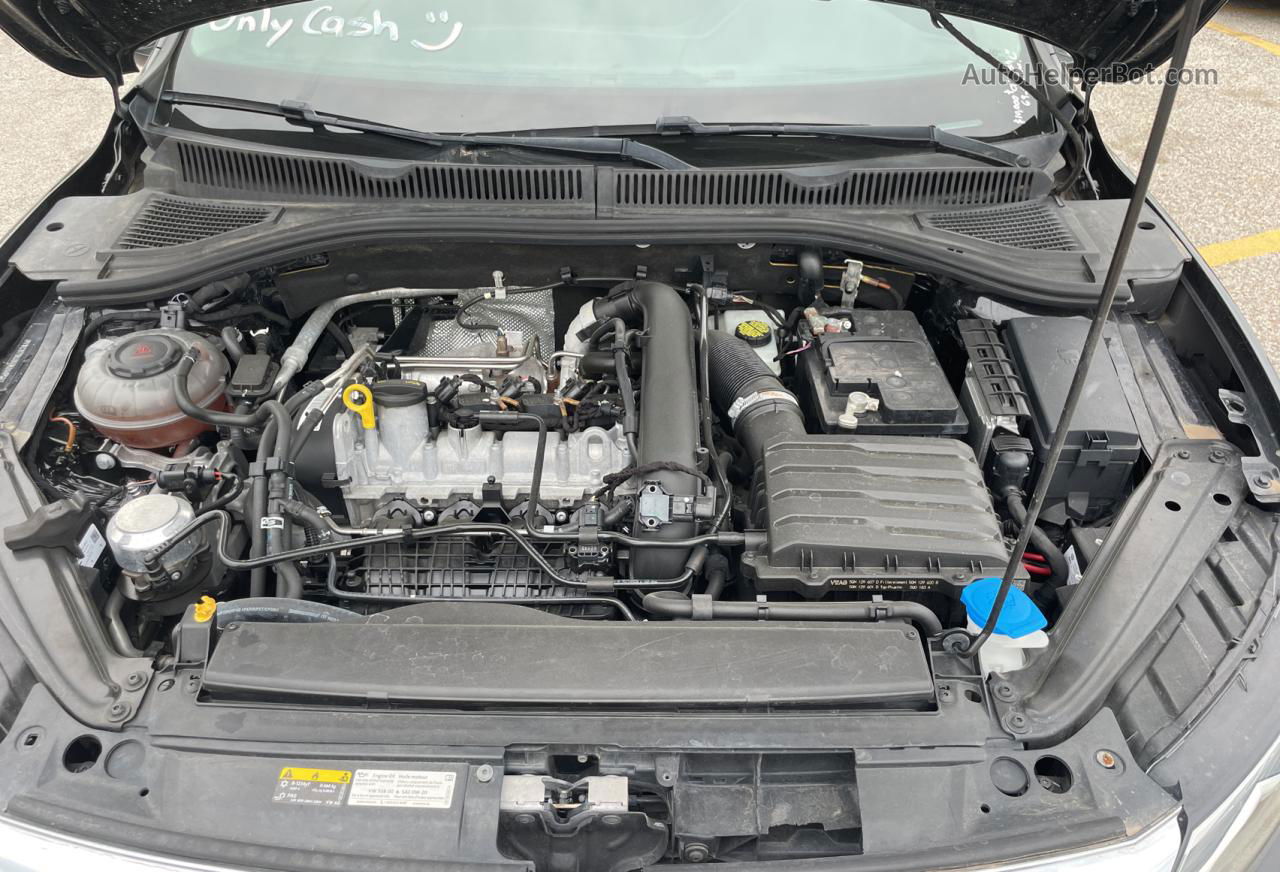 2019 Volkswagen Jetta S Черный vin: 3VWCB7BU3KM246537