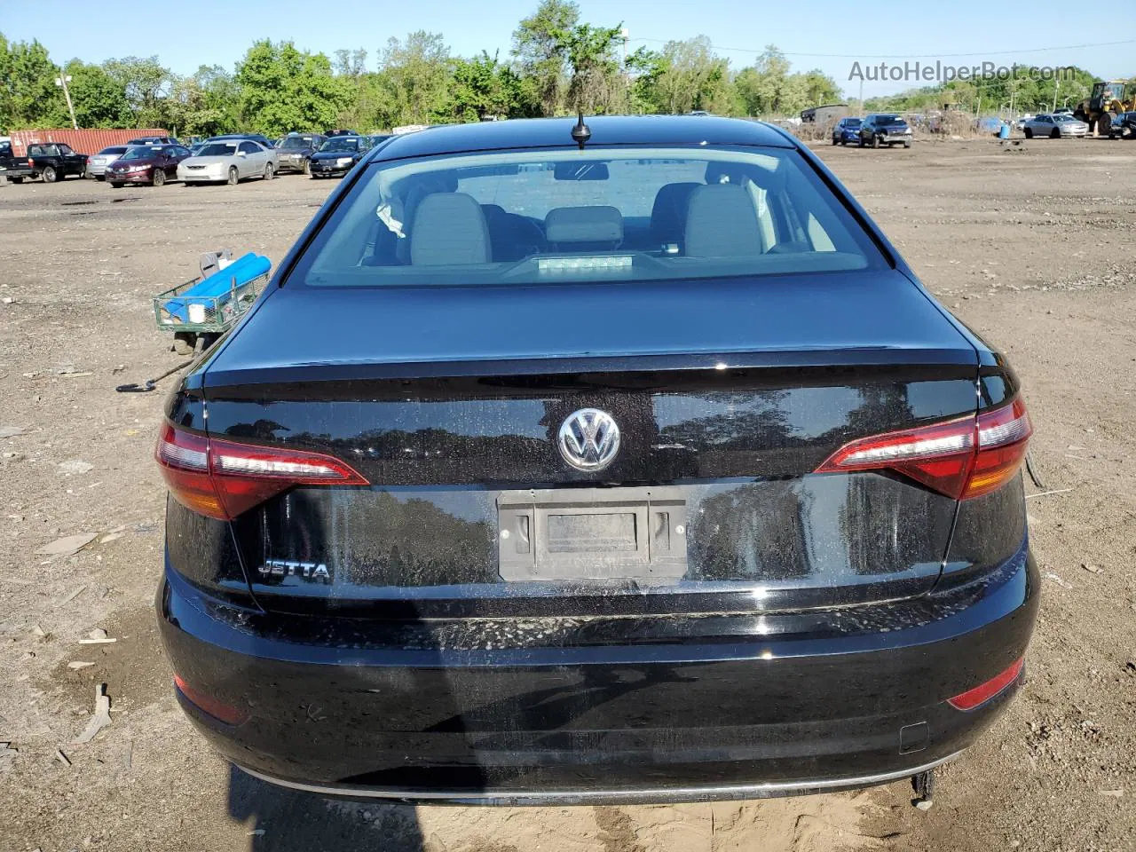 2019 Volkswagen Jetta S Black vin: 3VWCB7BU3KM257909