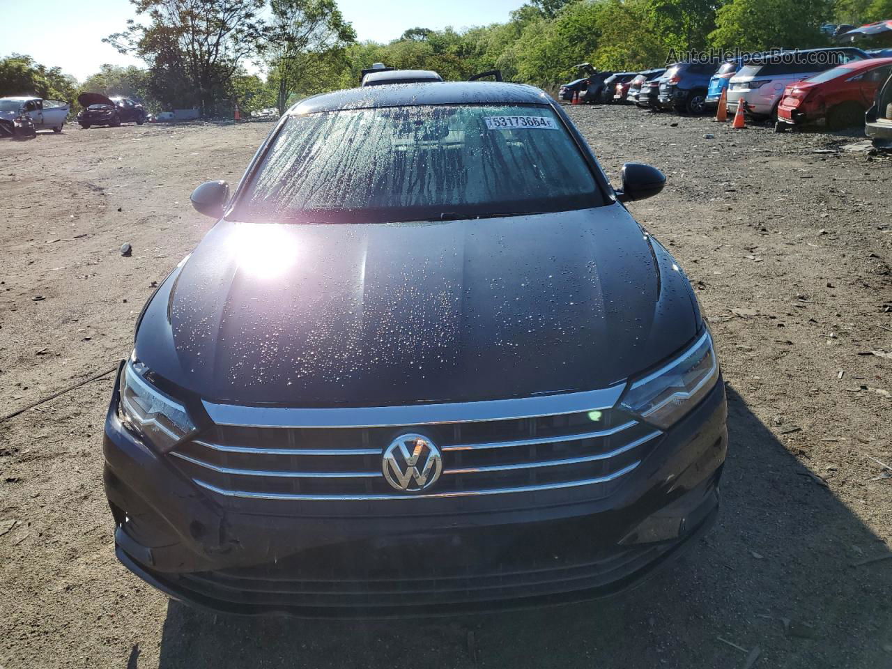 2019 Volkswagen Jetta S Black vin: 3VWCB7BU3KM257909