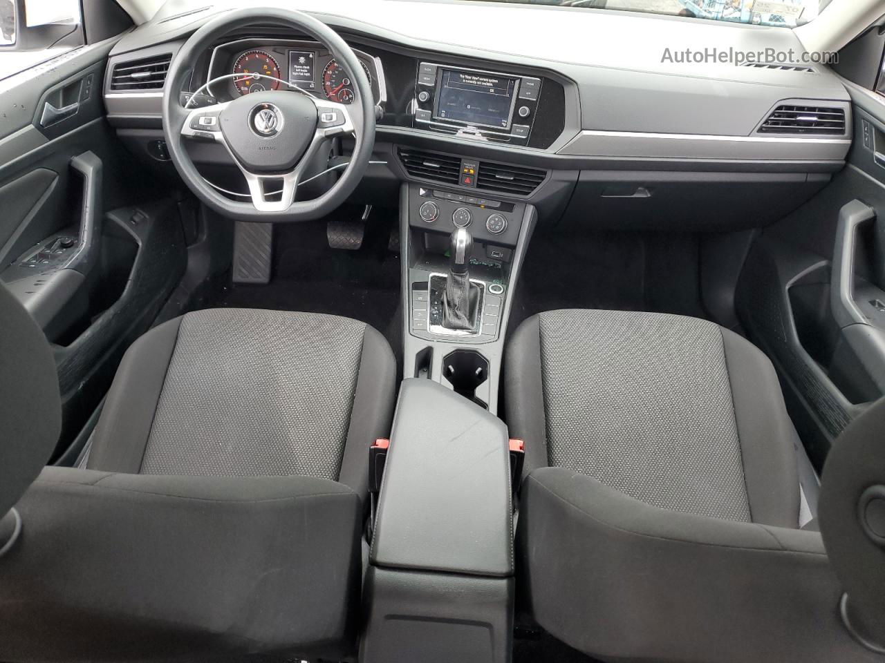 2019 Volkswagen Jetta S White vin: 3VWCB7BU3KM273897