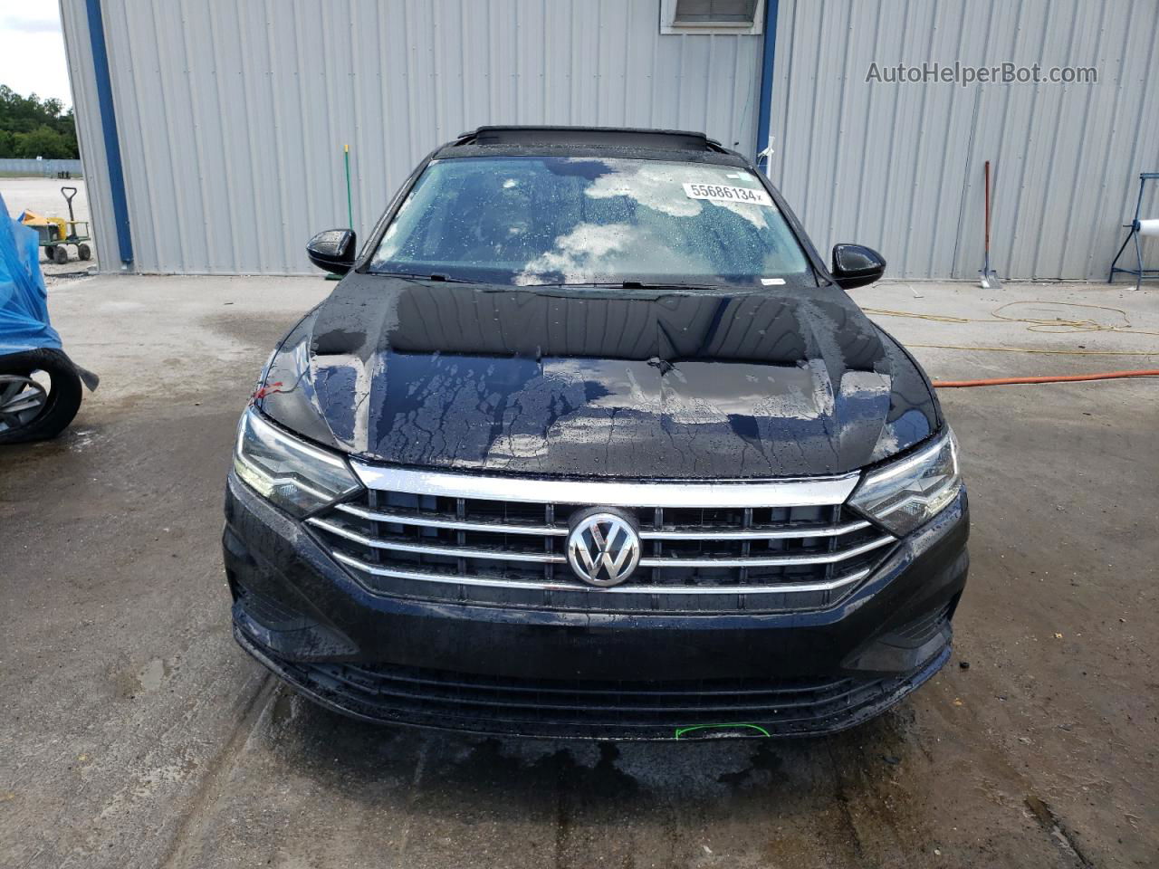 2019 Volkswagen Jetta S Black vin: 3VWCB7BU3KM275004