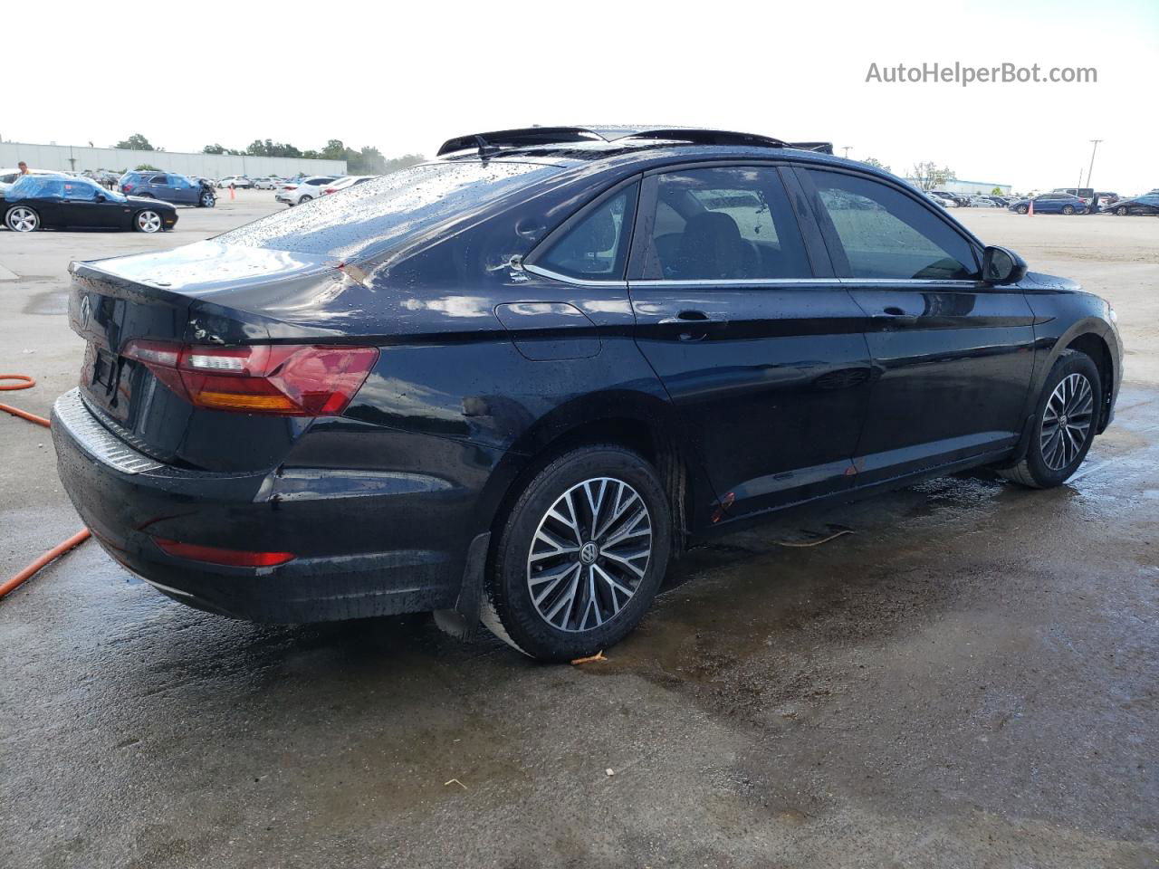 2019 Volkswagen Jetta S Black vin: 3VWCB7BU3KM275004