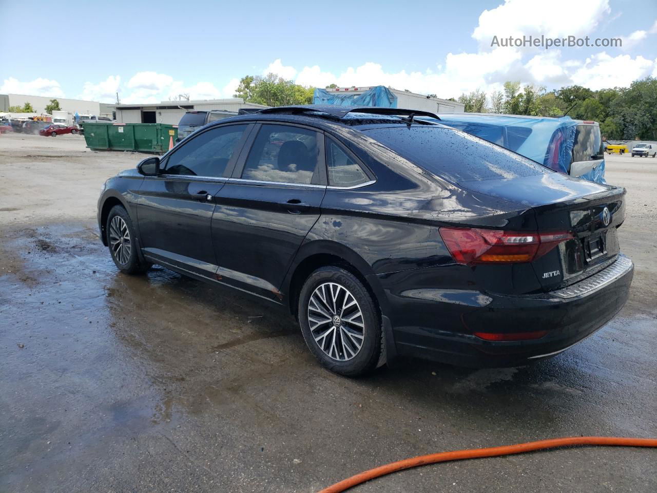 2019 Volkswagen Jetta S Black vin: 3VWCB7BU3KM275004