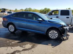 2019 Volkswagen Jetta S Синий vin: 3VWCB7BU4KM211201