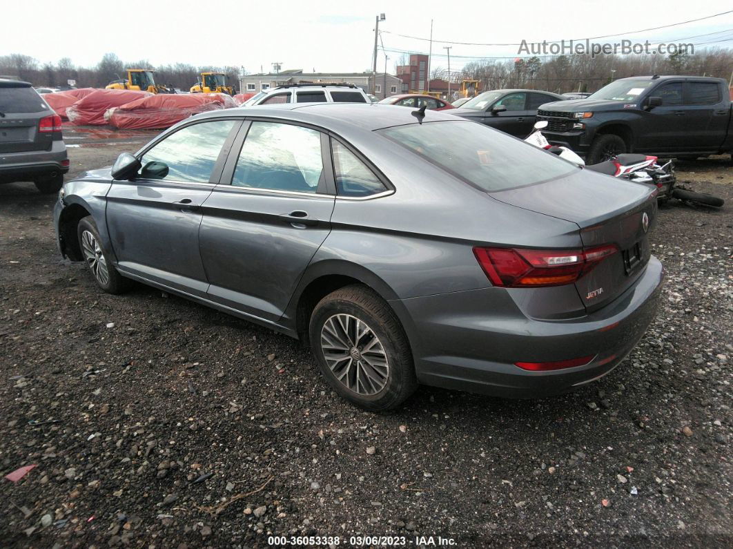 2019 Volkswagen Jetta 1.4t R-line/1.4t S/1.4t Se Gray vin: 3VWCB7BU5KM141059