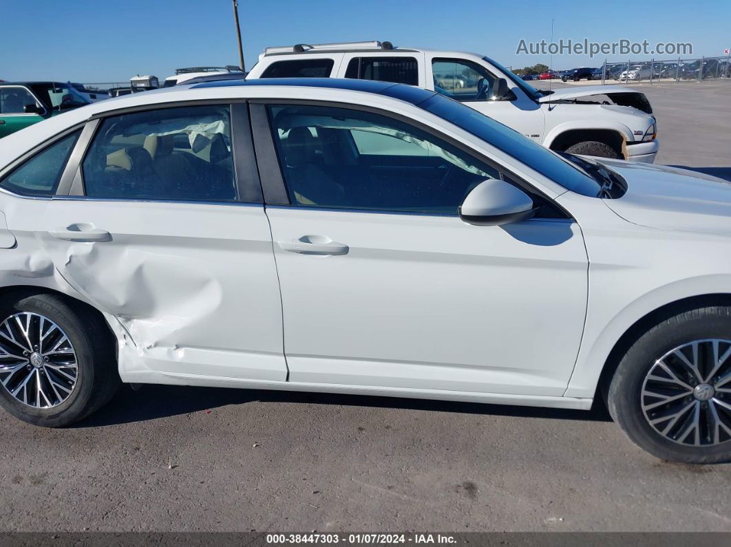 2019 Volkswagen Jetta 1.4t R-line/1.4t S/1.4t Se White vin: 3VWCB7BU5KM221901