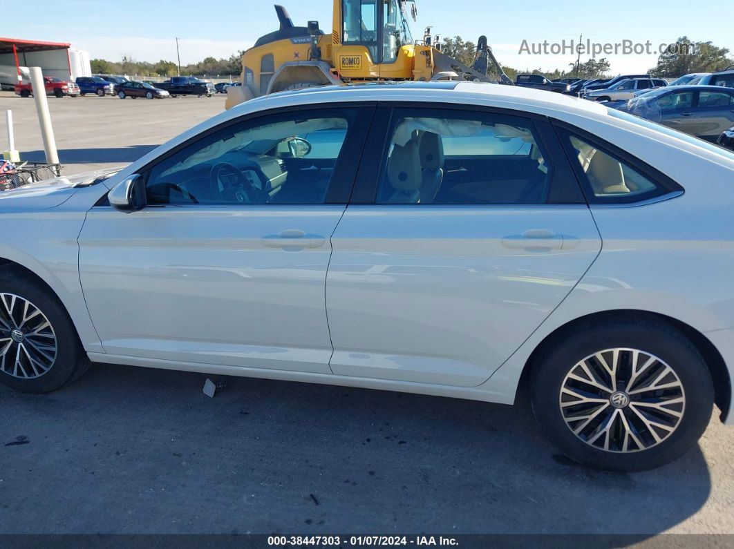 2019 Volkswagen Jetta 1.4t R-line/1.4t S/1.4t Se White vin: 3VWCB7BU5KM221901