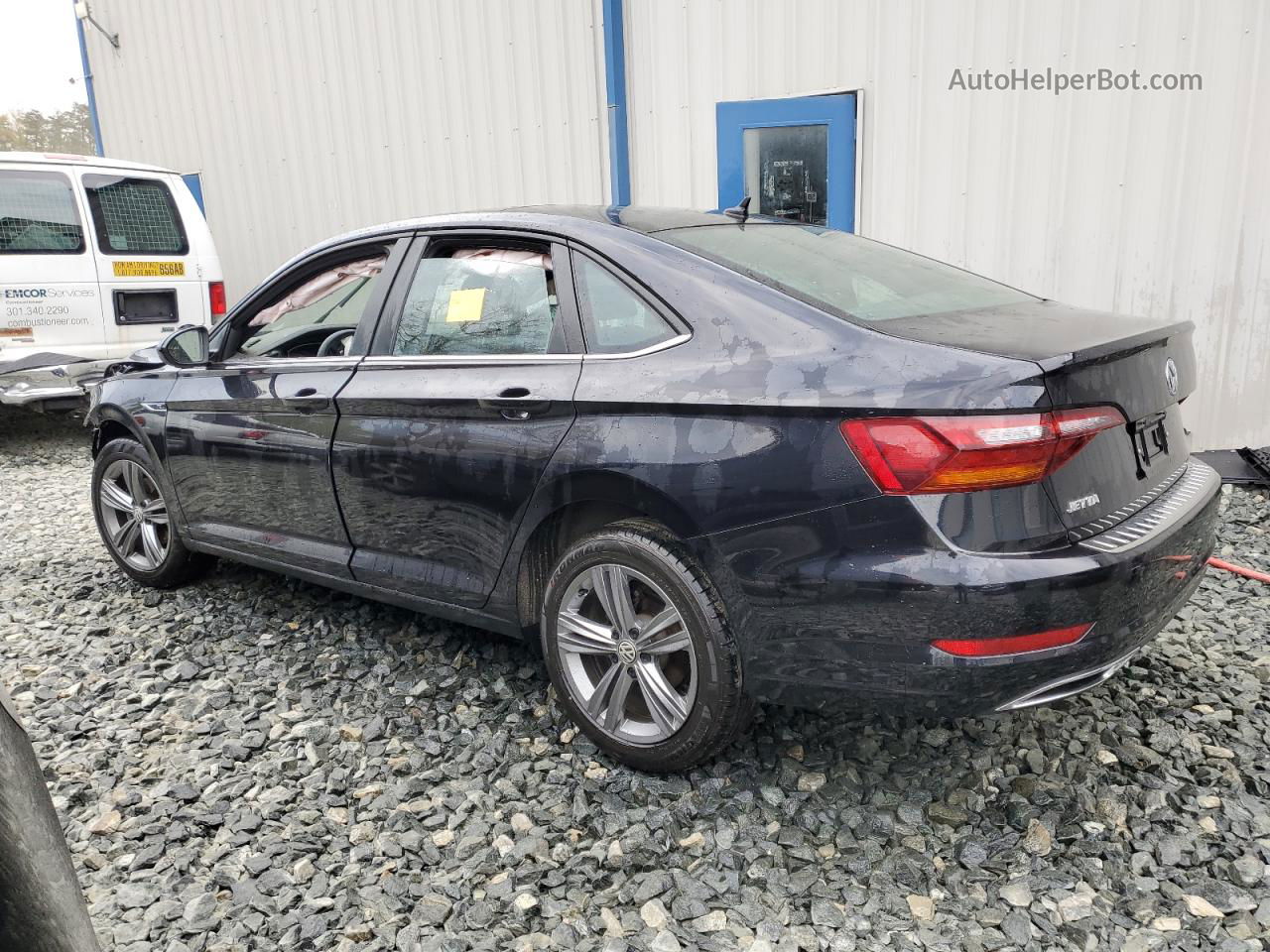 2019 Volkswagen Jetta S Black vin: 3VWCB7BU5KM268880