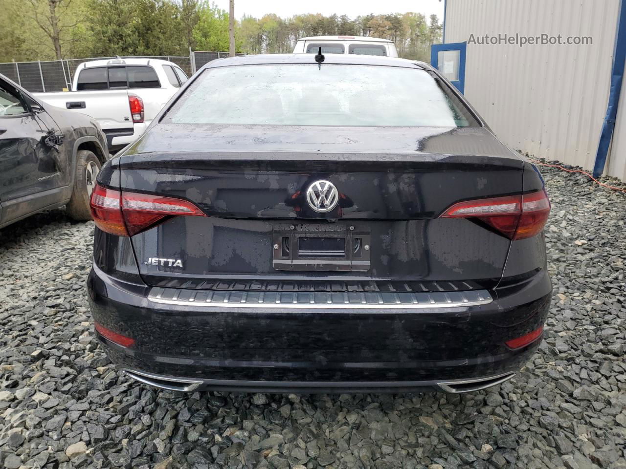 2019 Volkswagen Jetta S Black vin: 3VWCB7BU5KM268880