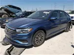 2019 Volkswagen Jetta S Синий vin: 3VWCB7BU6KM210194