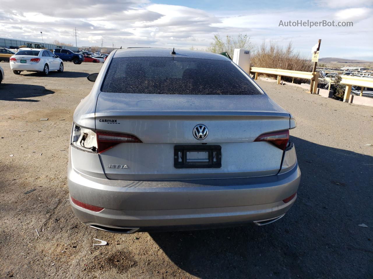 2019 Volkswagen Jetta S Silver vin: 3VWCB7BU6KM242188