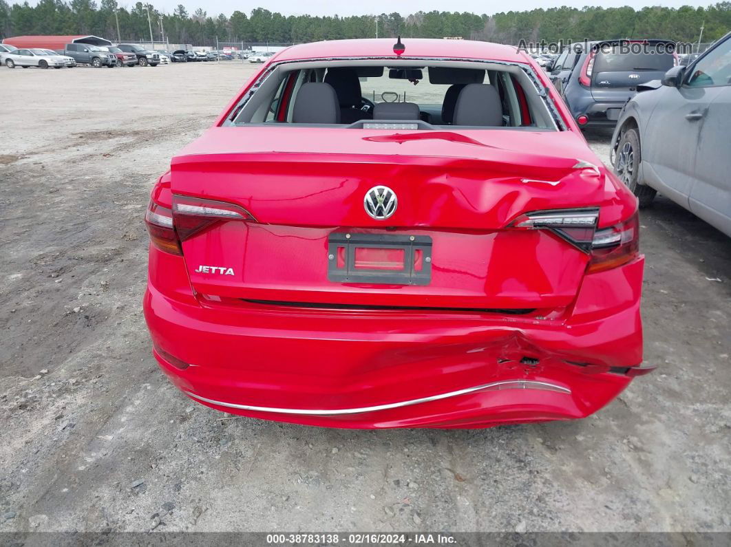 2019 Volkswagen Jetta 1.4t R-line/1.4t S/1.4t Se Red vin: 3VWCB7BU7KM173771