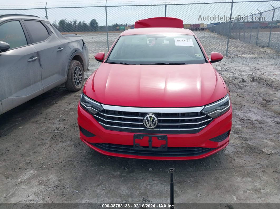 2019 Volkswagen Jetta 1.4t R-line/1.4t S/1.4t Se Red vin: 3VWCB7BU7KM173771