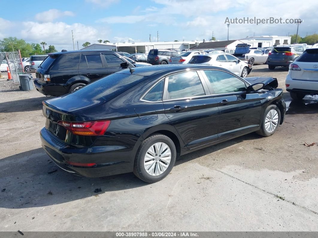 2019 Volkswagen Jetta 1.4t R-line/1.4t S/1.4t Se Black vin: 3VWCB7BU7KM188500
