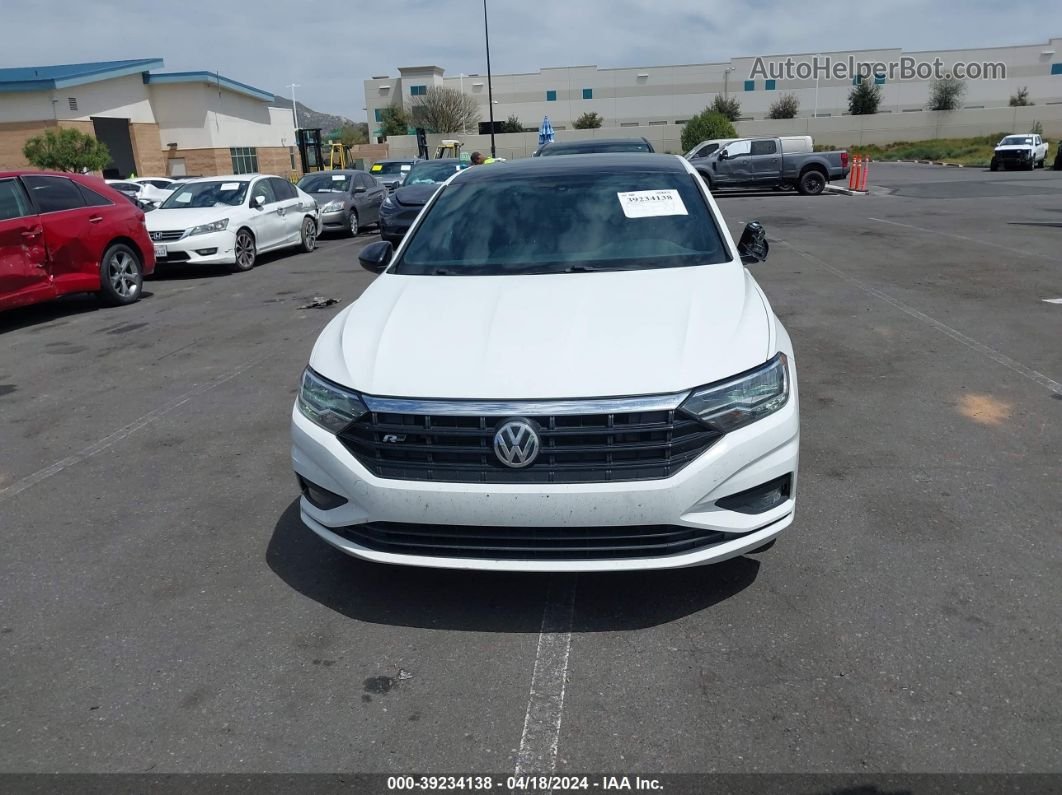 2019 Volkswagen Jetta 1.4t R-line/1.4t S/1.4t Se White vin: 3VWCB7BU7KM209829