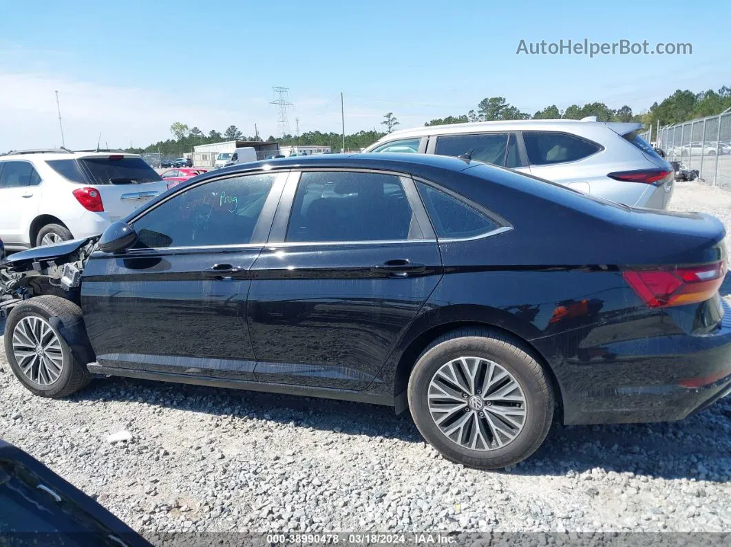 2019 Volkswagen Jetta 1.4t R-line/1.4t S/1.4t Se Black vin: 3VWCB7BU7KM215601