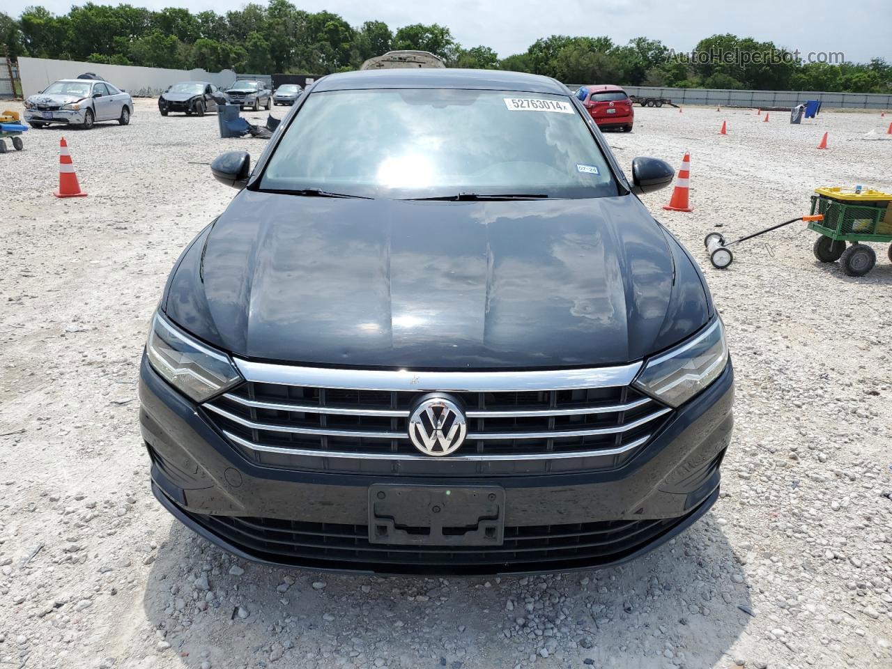 2019 Volkswagen Jetta S Black vin: 3VWCB7BU7KM221043